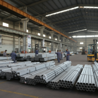 Aluminum Pipes in iraq أنابيب الألومنيوم في العراق